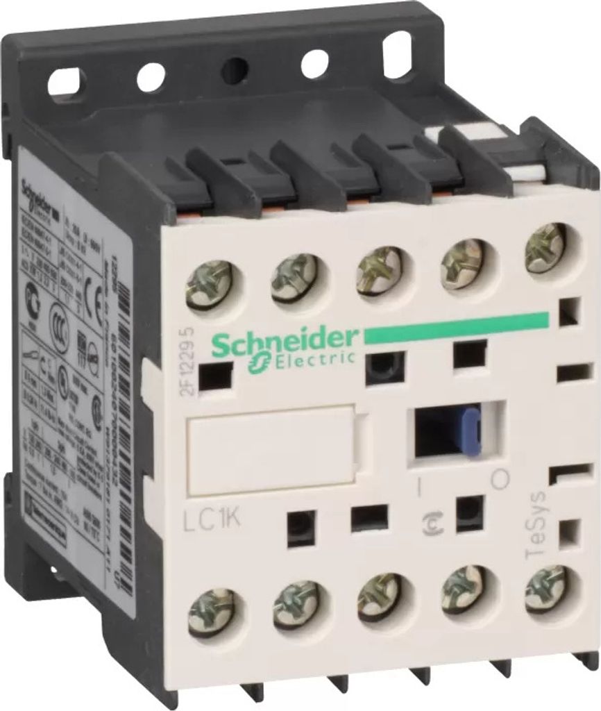 Schneider Electric SCHÜTZ 3P. 24V 1S 6A 2,2KW (LC1-K0610B7)