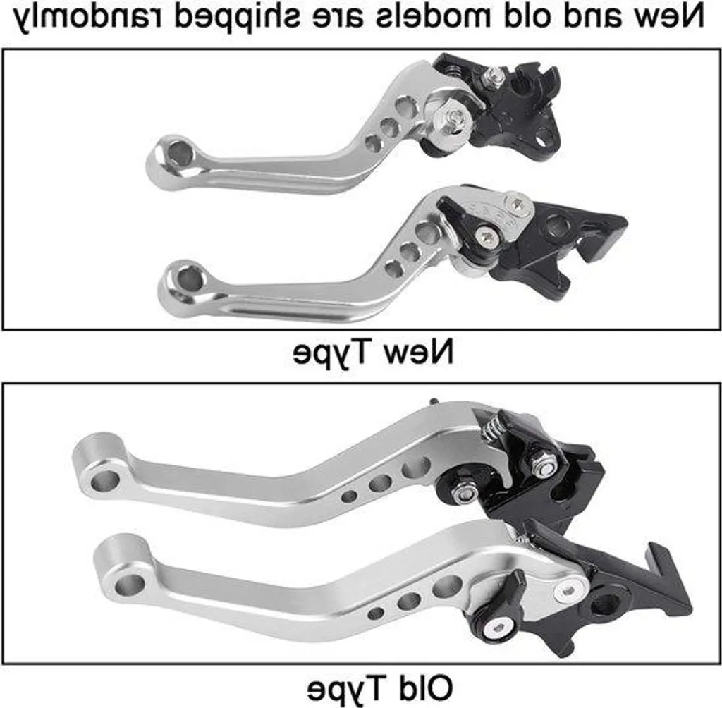 Levier de frein et embrayage aluminium CNC pour Honda CB 500 F argent