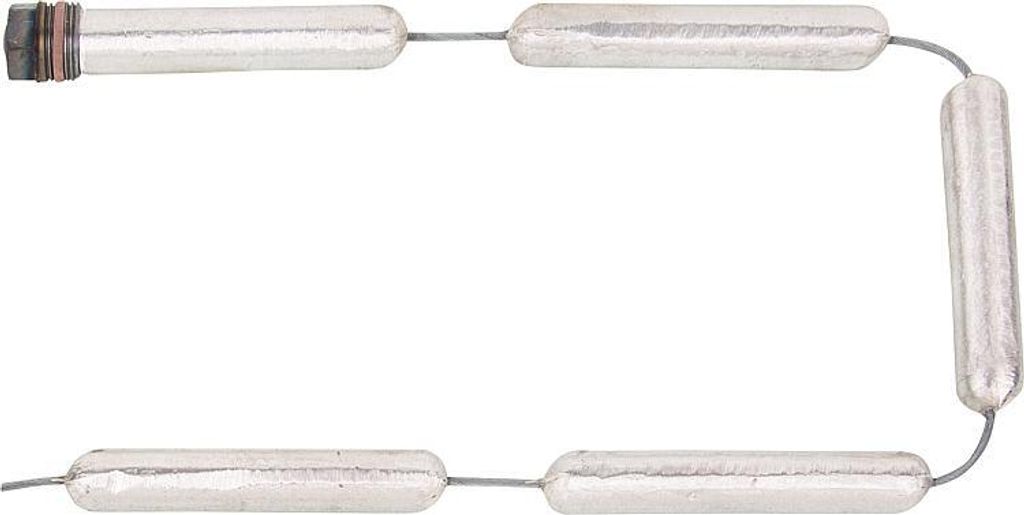 Magnesiumanode Opferanode Kettenanode DN20-DN25 Anode Schutzanode Heizung Boiler : '800x21-DN20'