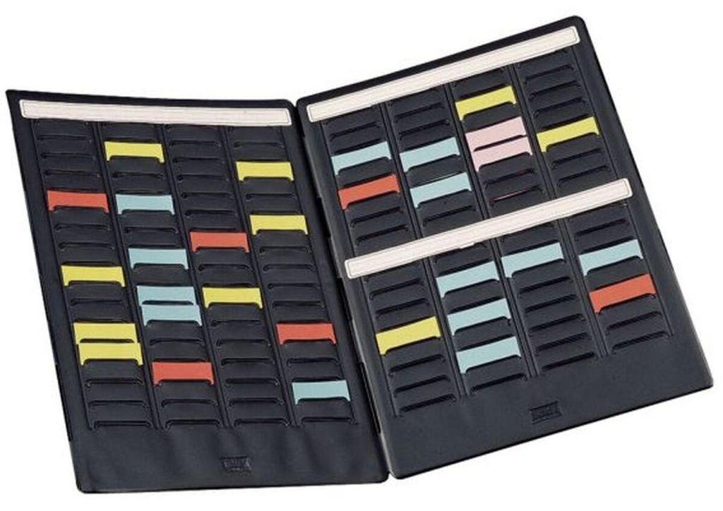 Nobo T-Karten-Planung - 2-teilige Mini-Planer-Mappe, Größe Produktbild 
