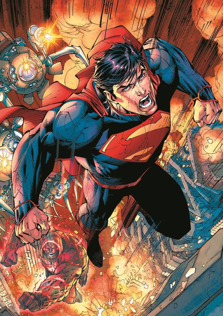 Trefl Puzzle Superman Action - 1000 Teile Superhelden-Puzzle