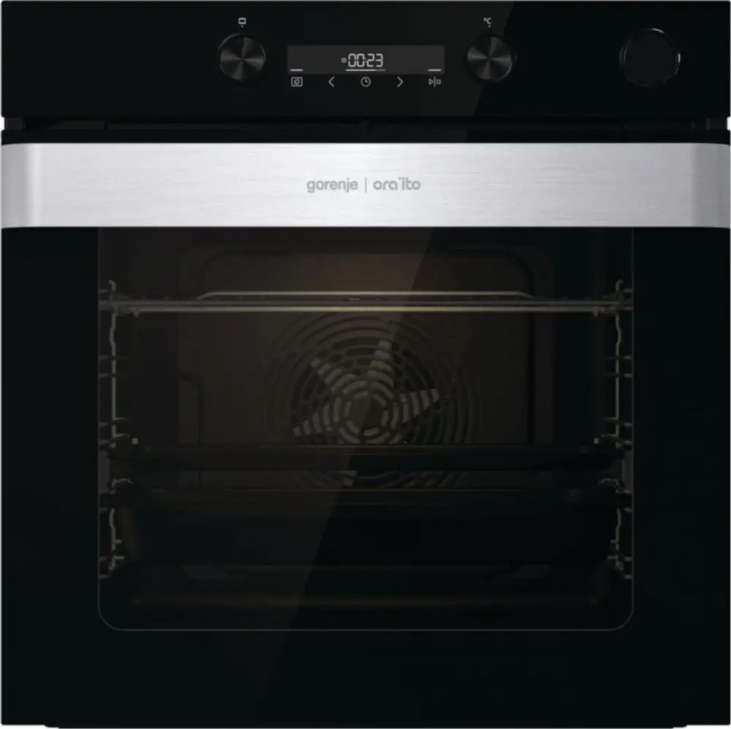 Gorenje BSA6737ORAB, Groß, 77 l, 77 l, Schwarz, Berührung, Vorderseite