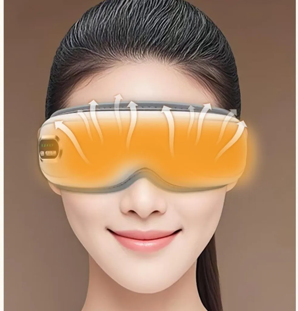 Masseur Oculaire Bluetooth avec Musique et Compression d'Air Douce