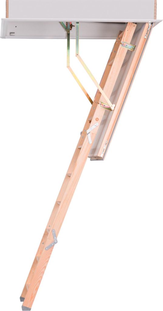 Roto Bodentreppe Quadro 3 bis 288cm Raumhöhe 140x70cm Rohbaumaß