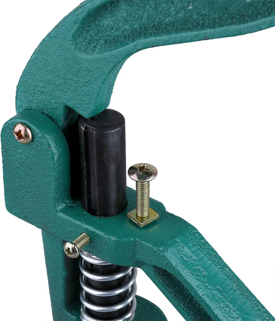 Machine à poinçonner avec 3 matrices interchangeables et 900 œillets en acier - 8