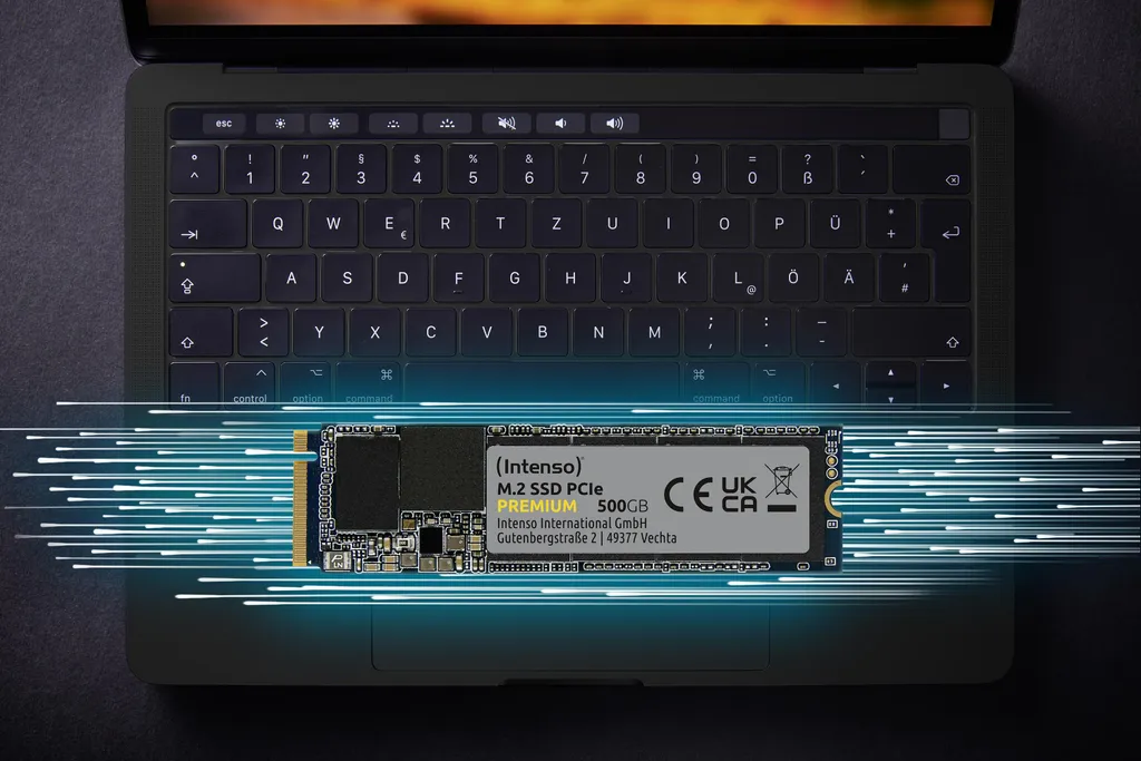 SSD Intenso Premium 2TB NVMe Gen.3x4 - Performances 2100Mo/s Lecture