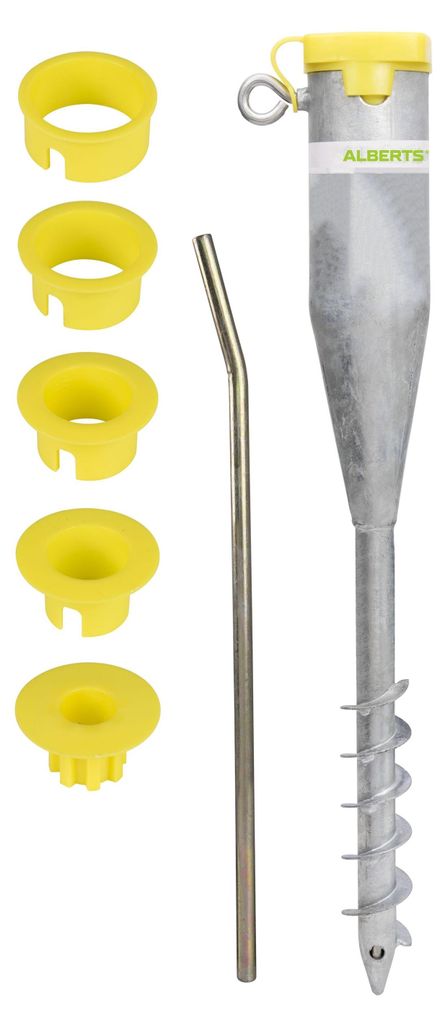 GAH-Alberts 610630, Stal, Stal, Powłoka galwanizowana Zdjęcie produktu 