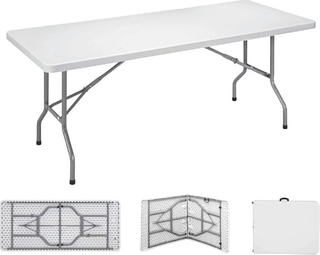 Table de réception pliante EDM 180 cm structure renforcée tube 22mm - 2