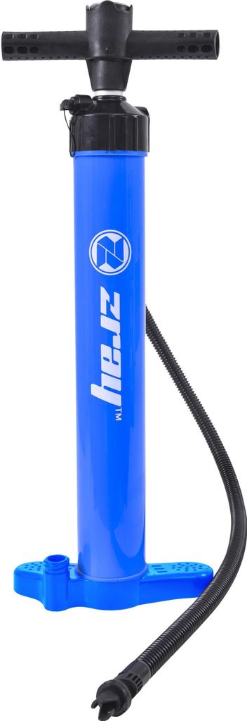 ZRAY SUP Zubehör Doppelhub Pumpe für Stand Up Paddle Board & Kajak mit Manometer 19psi blau