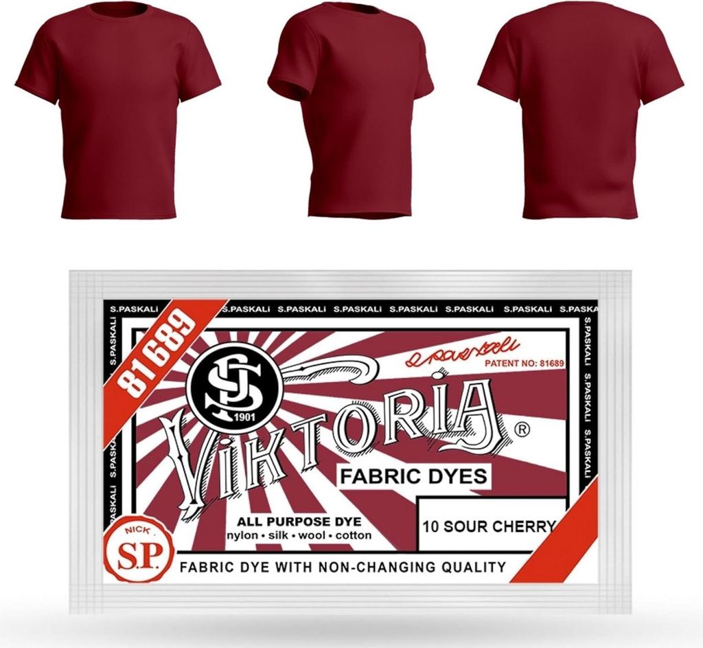 VIKTORIA Textilfarbe waschmaschinenfest (59 FARBEN) - stofffarbe, färbemittel textilien, stofffarben waschfest, textil farbe, kleidung färben