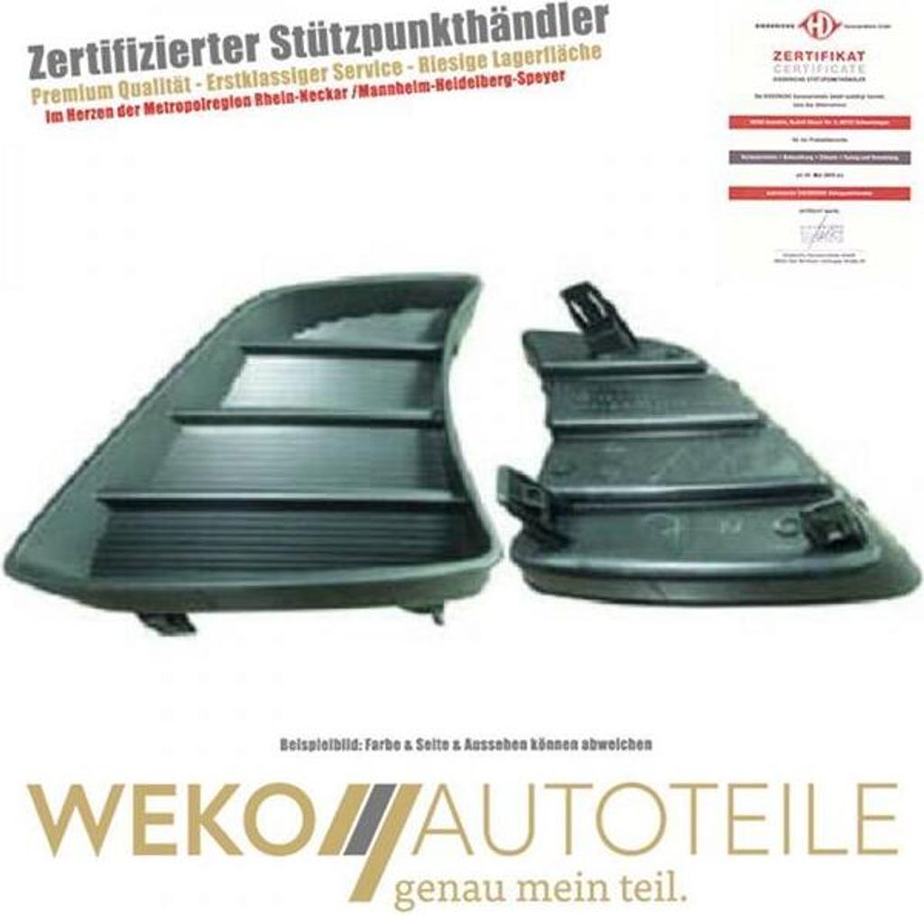 Lüftungsgitter Stoßstange links DIEDERICHS 6685849 für TOYOTA