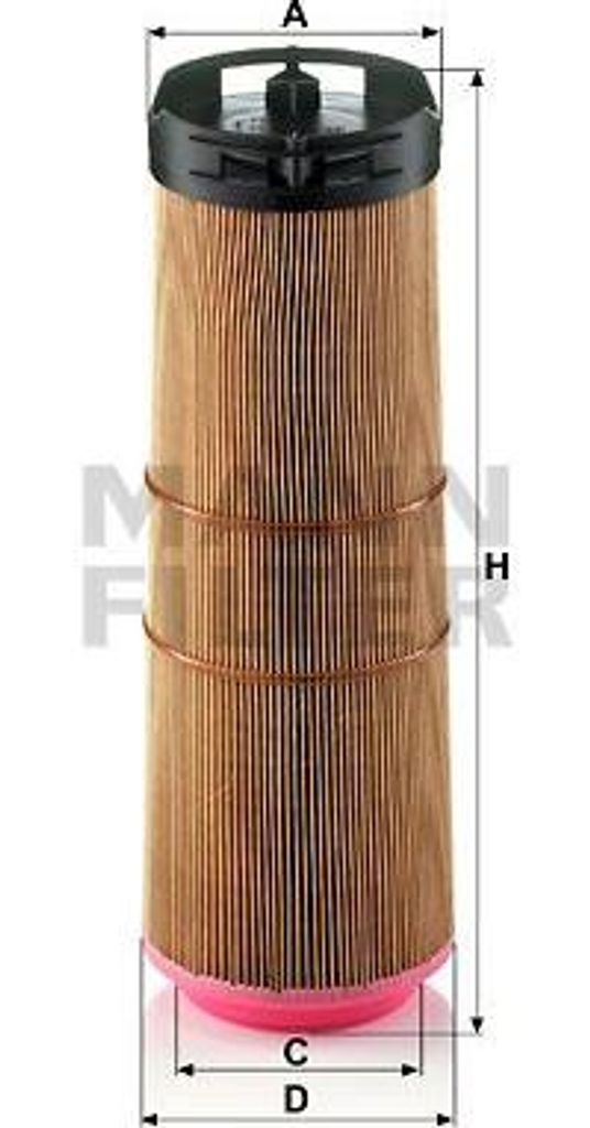 MANN-FILTER C 12 133/1 Luftfilter OE 6460940204 kompatibel mit C-Klasse