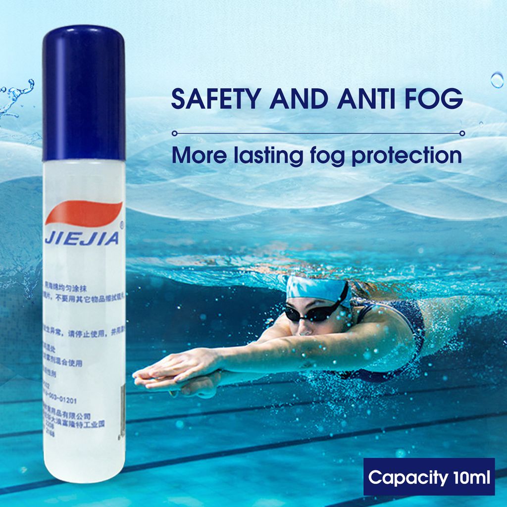 10 ml Mini-Defogger, leicht, klar, einfache Bedienung, Antibeschlagmittel zum Schwimmen, transparent