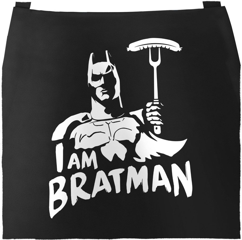 Grill-Schürze für Männer mit Spruch I am Bratman Produktbild 