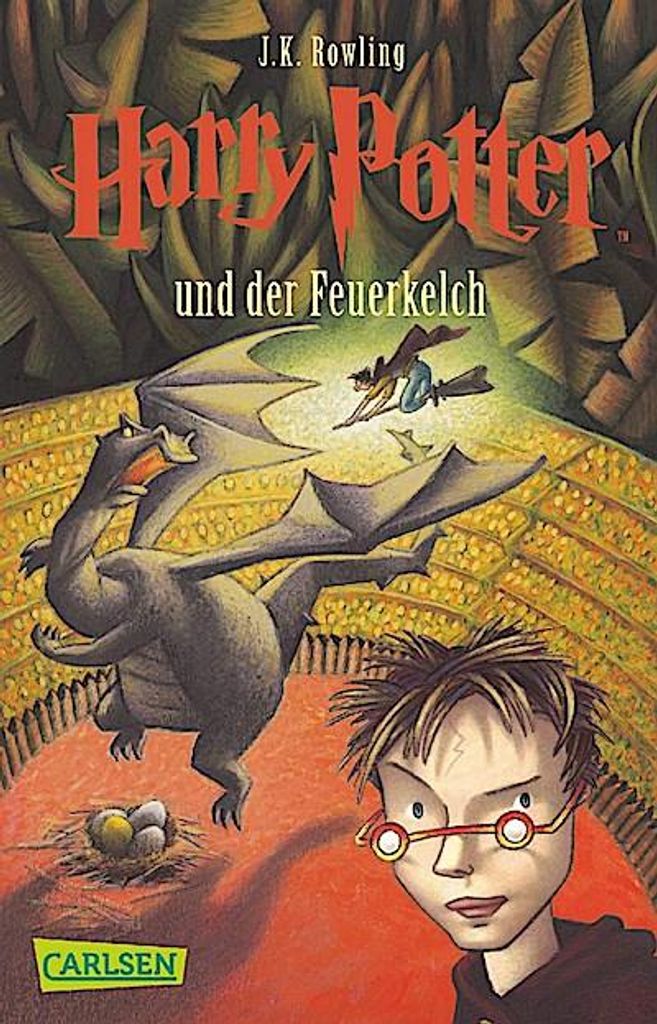 Harry Potter 4 und der Feuerkelch. Taschenbuch Immagine del prodotto 