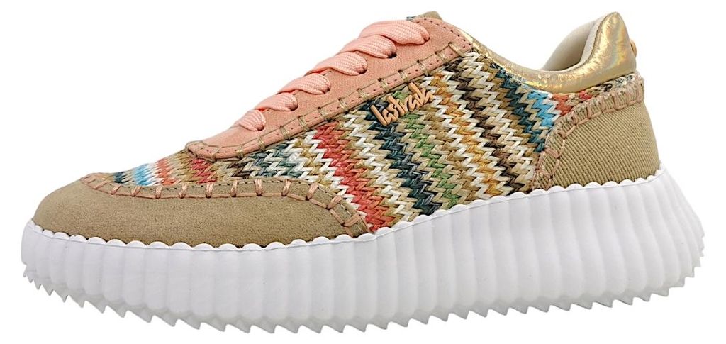 La Strada : Chaussures pour femmes, lacets, multicolores, Image du produit 