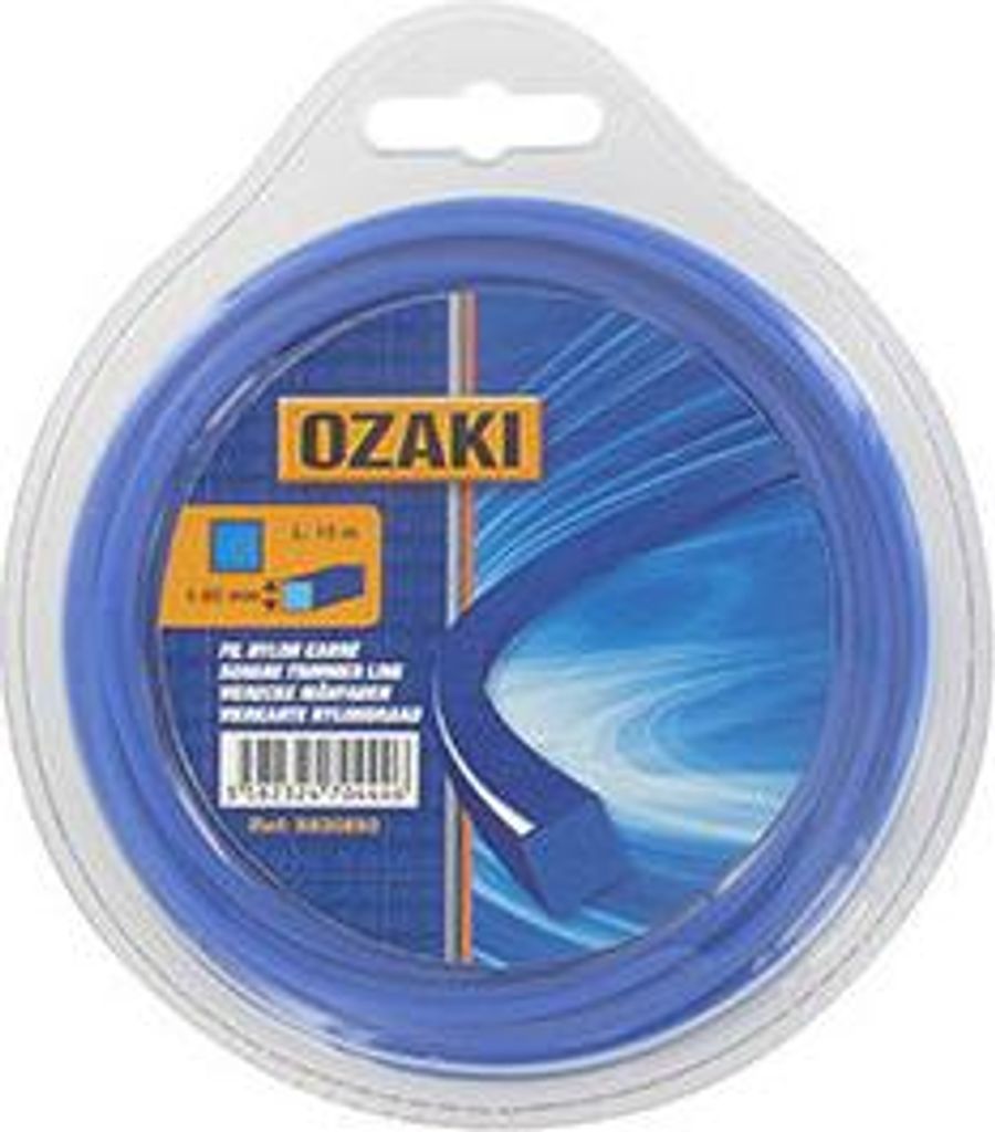 Fil-Nylon-Hülle Quadrat Ozaki – Länge: 9 m, ø: 3,30 mm
