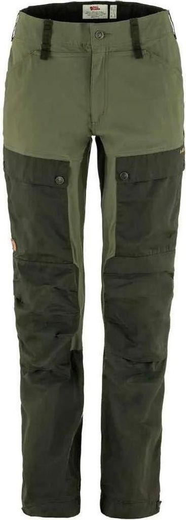 Fjällräven Keb Curved Hosen Grün 42 / Long Damen Grün 42