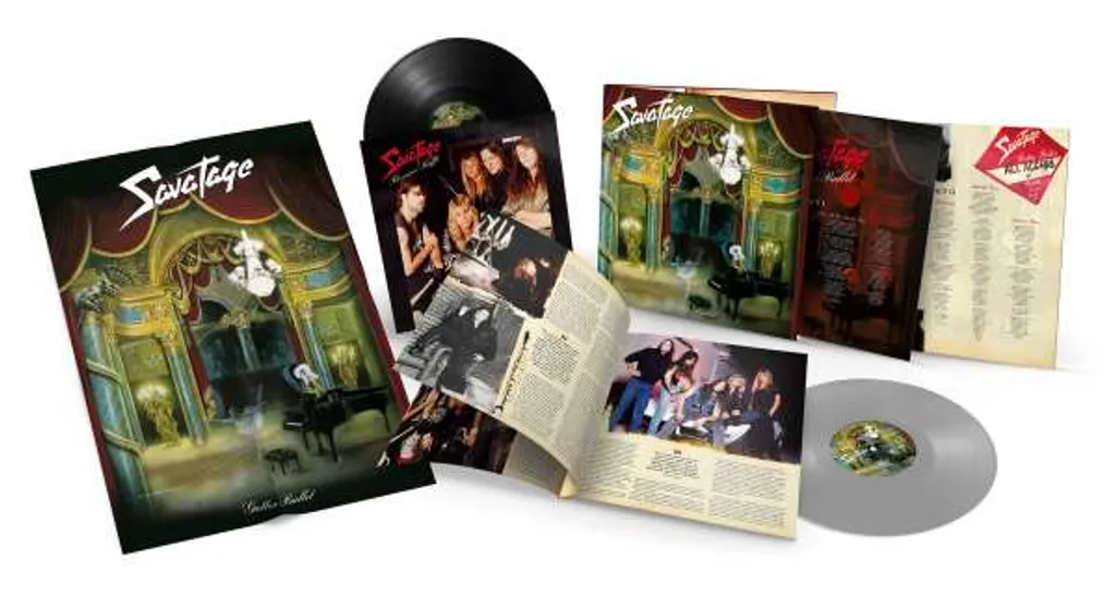 Disque vinyle Savatage Gutter Ballet édition limitée couleur