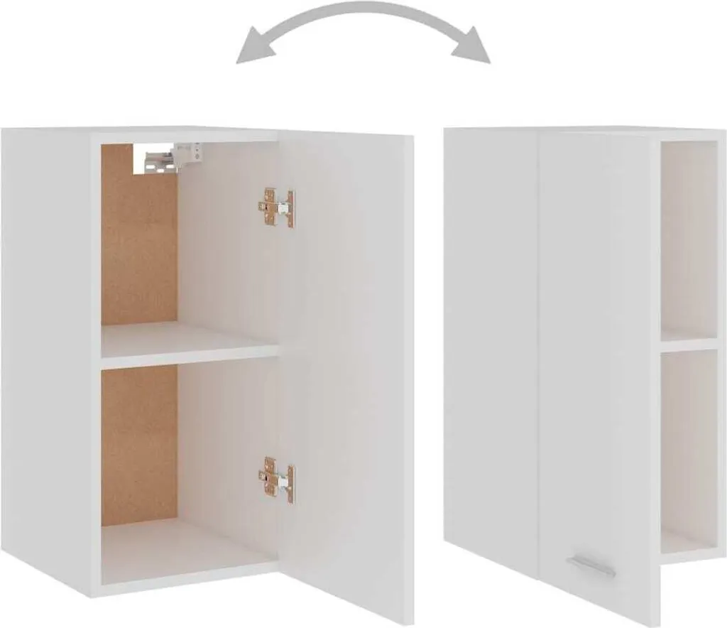 Armadietto Sospeso Bianco Economico 29,5x60 cm - Per Piccole Case