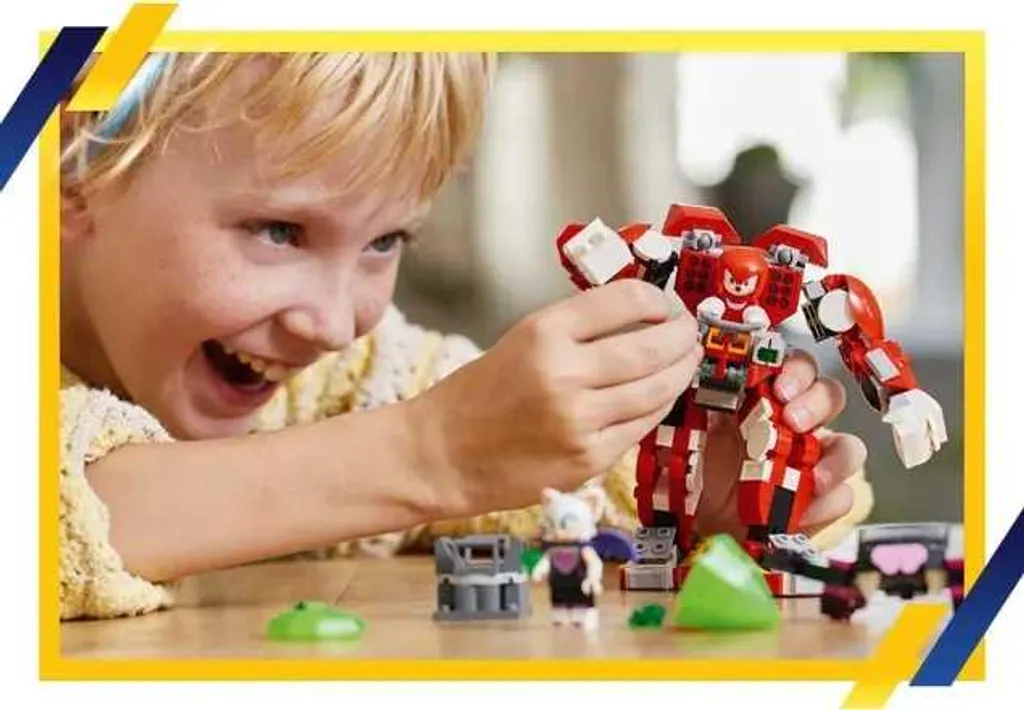 Protection de la Master Emerald avec le Robot LEGO Sonic 76996 Knuckles - 27
