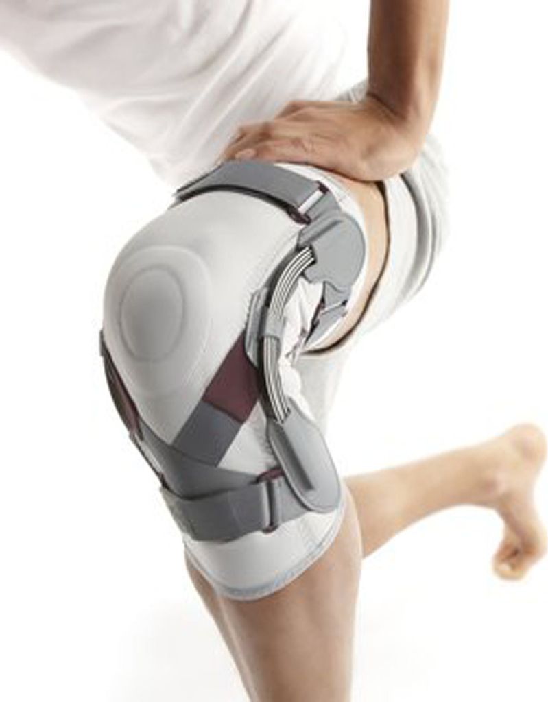 Push med Kniebandage,grau/aubergine Gr.3, Produktbild 17
