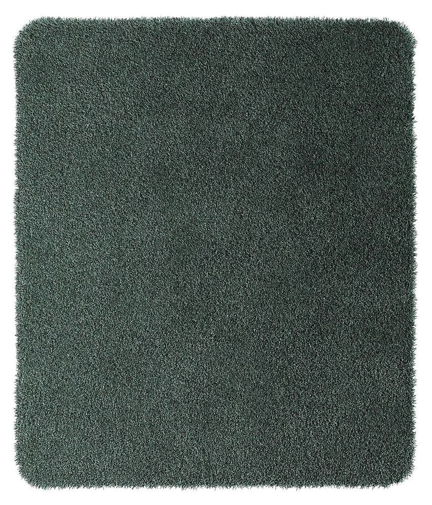 Badematte - 55 x 65 cm - Dunkelgrün - Polyacryl - Unifarben