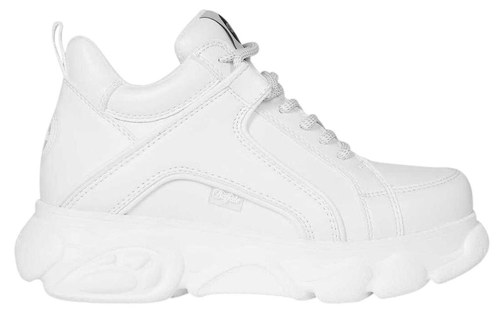 Buffalo - Sneaker für Damen, Plattform-Absatz GT17164 (37 EU) (Weiß)