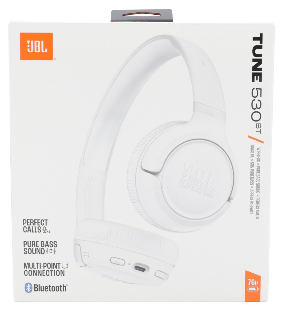 JBL Tune 530BT, Bezprzewodowy, 20 - 20000 Hz, Zdjęcie produktu 