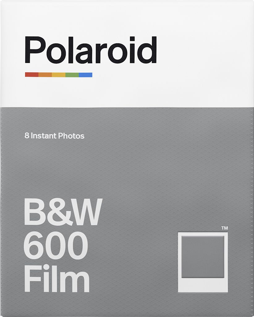 POLAROID Schwarzweißfilm für 600 Weißrahmen Produktbild 