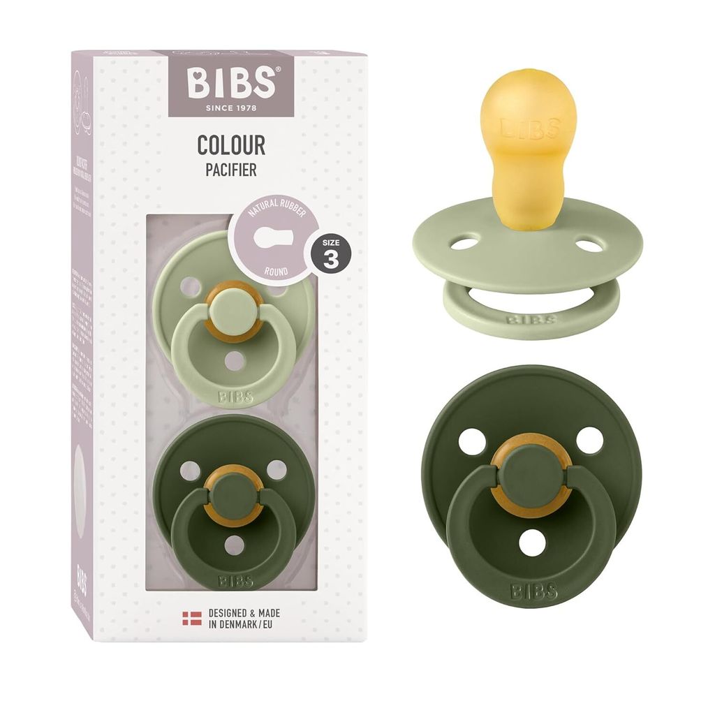 BIBS Colour Schnuller 2er-Pack, BPA-frei, Kirschform Produktbild 