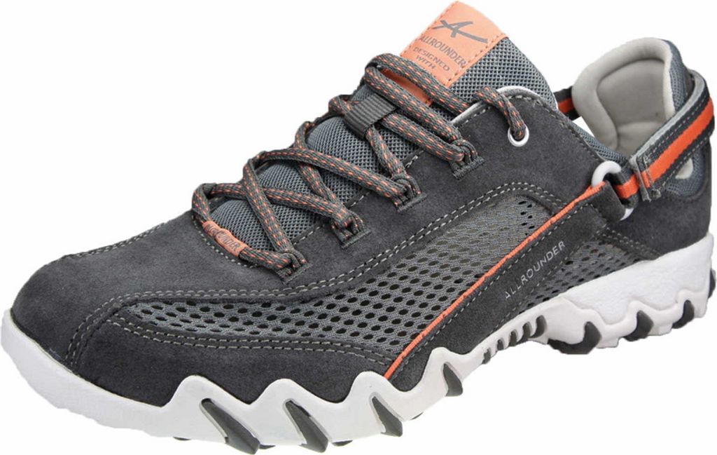 Allrounder by Mephisto Damen Schnürer in Grau, Größe 3.5