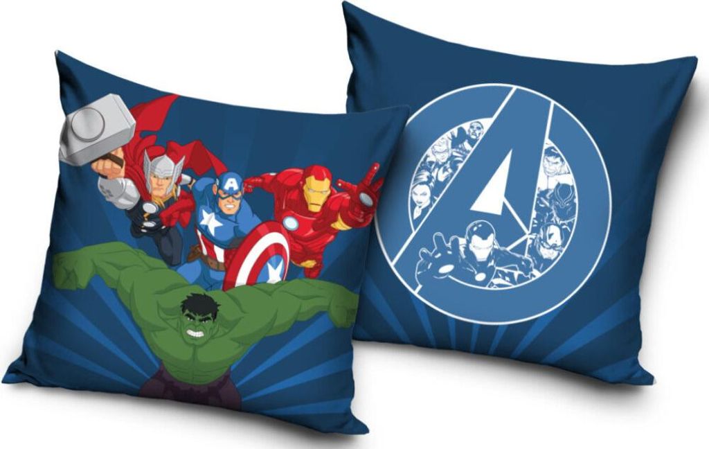 Avengers Zierkissen Blau 40 x 40 cm