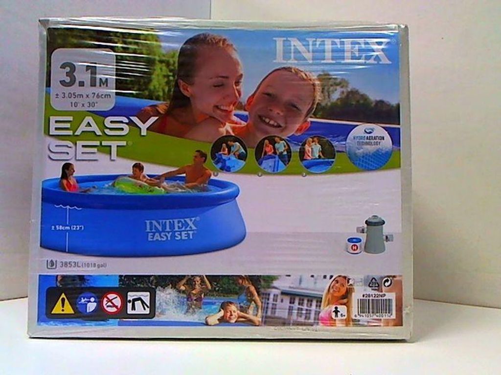 Pompa INTEX per piscina da giardino EasySet 305X76 28122NP Immagine del prodotto 