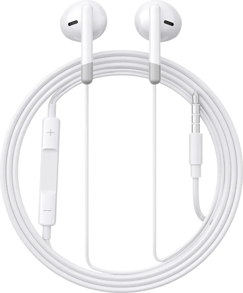 Auricolari Joyroom JR-EW01 Bianco: Stile e Potenza per il tuo Smartphone
