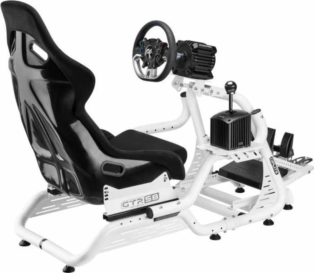 Support Robuste OPLITE Blanc pour Accessoires Flightsim et Simracing - 3