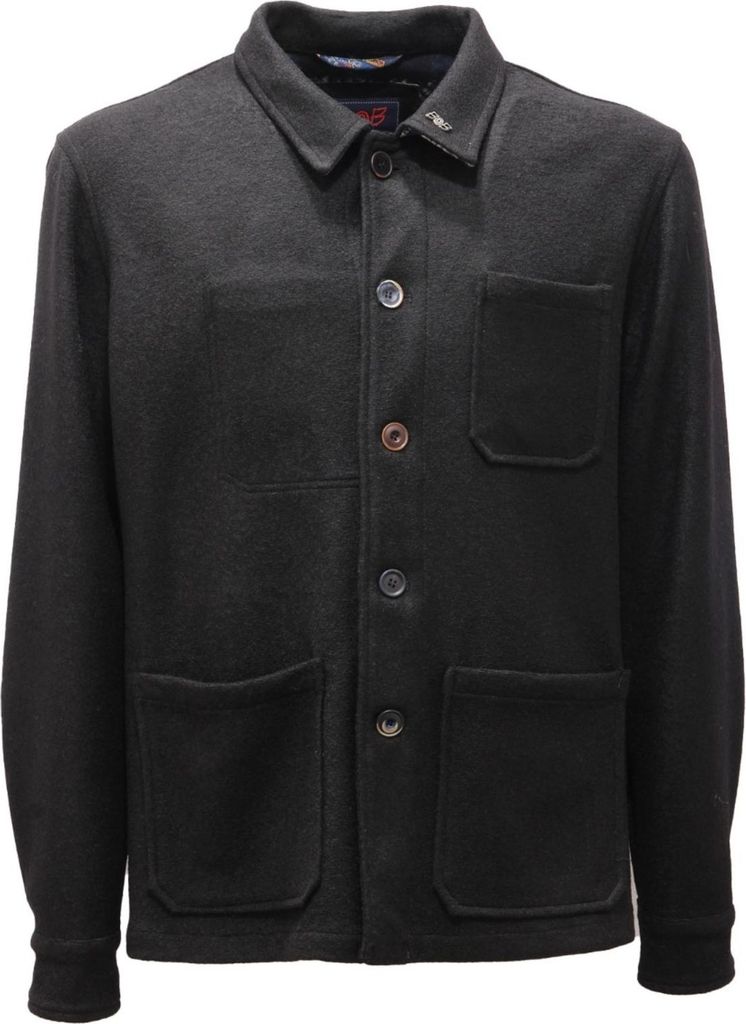 8604AI giacca uomo BOB TRAM men stretch jacket black