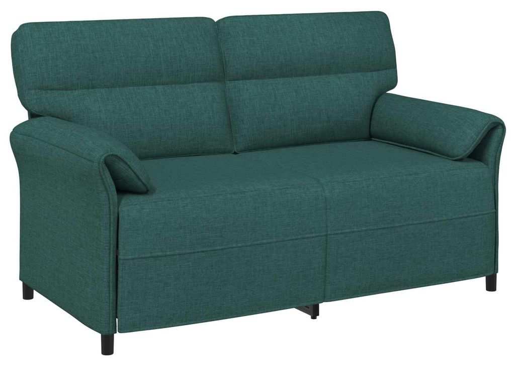 vidaXL Sofa 100% Polyester, Metallrahmen, MDF, Sperrholz