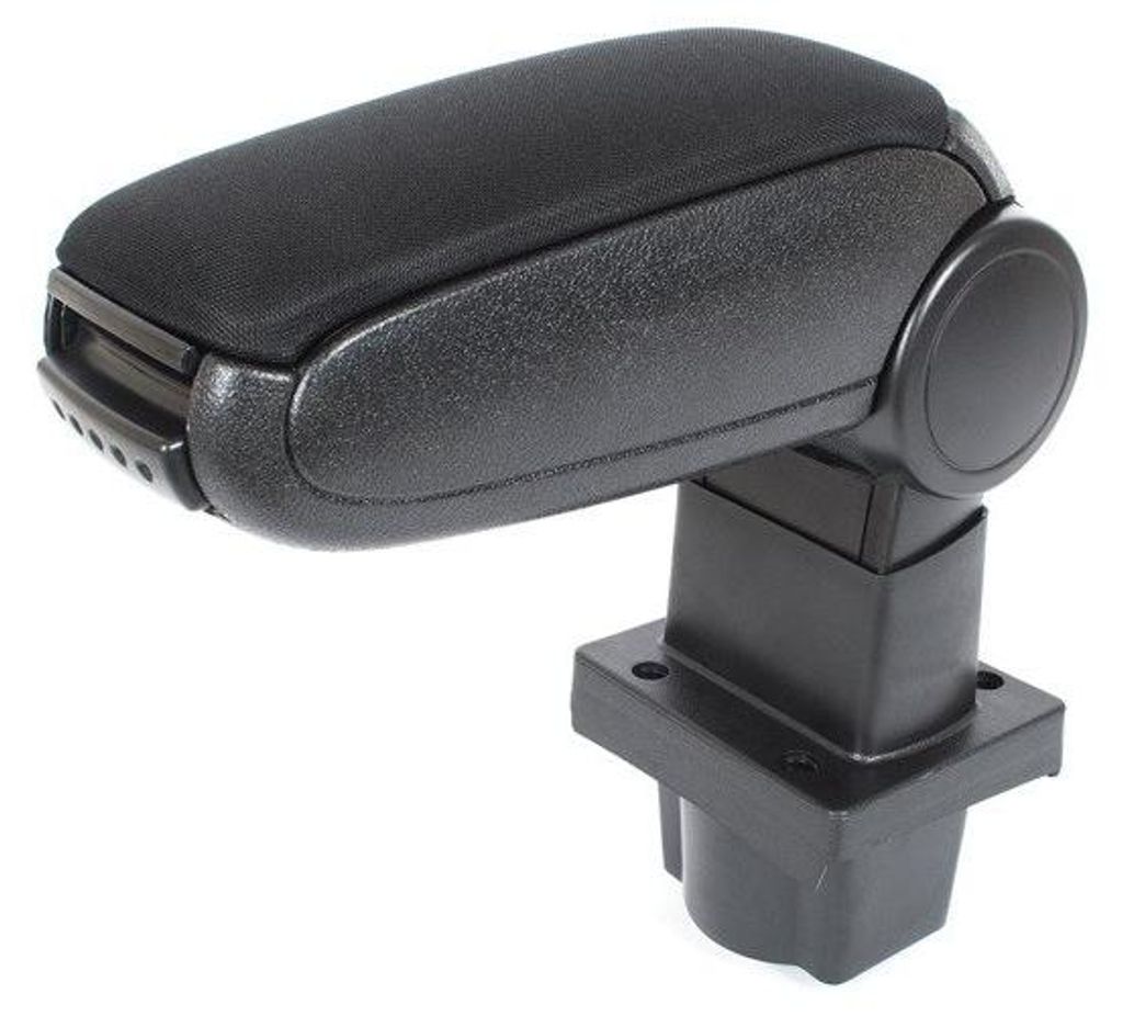 Skoda Octavia II 2004- Armlehnen-Set SCHWARZER STOFF + Montagesatz