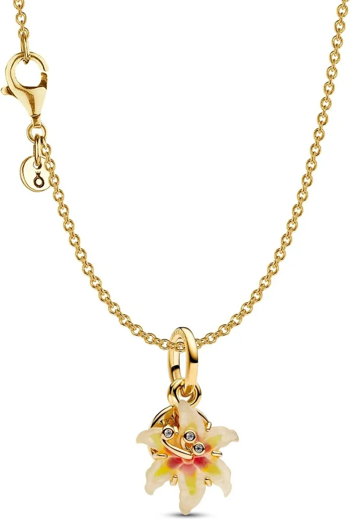 Collier Pandora Raiponce Doré 21535 : L'éclat Disney sans Compromis