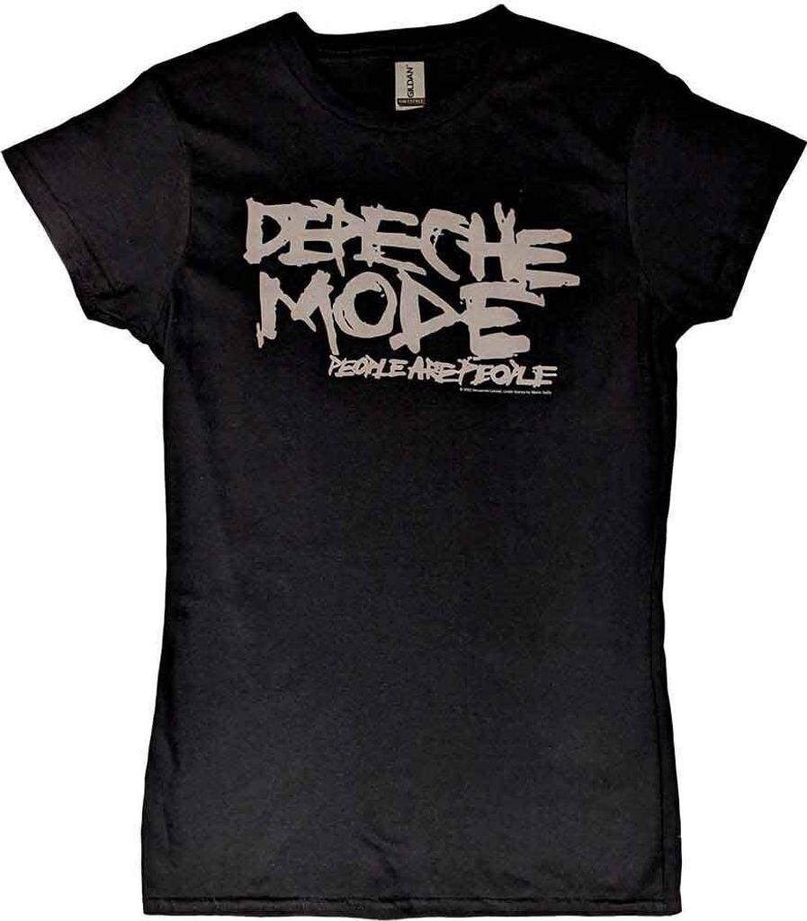 Depeche Mode People Are People Black L Damen T-Shirt