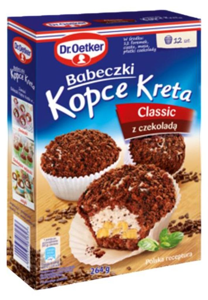 Dr. Oetker Babeczki Kopce Kreta 264g Zdjęcie produktu 