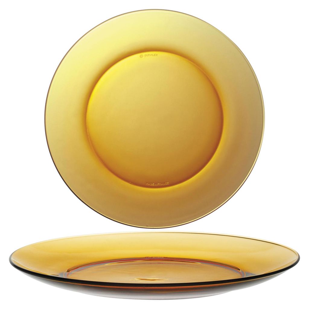 Talerz Płytki Duralex Lys Amber Pomarańczowy 235 X 20 Mm - Zdjęcie produktu 