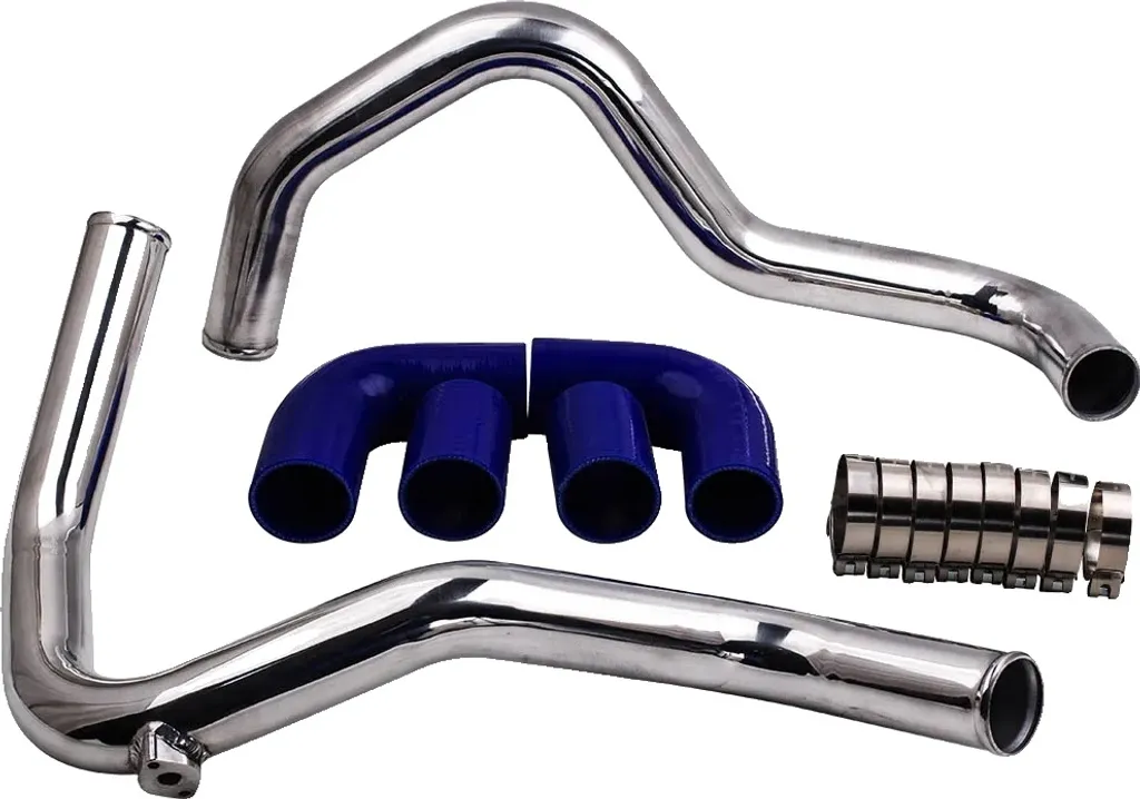 Tuyauterie Intercooler 57mm aluminium kit complet pour échangeur d'air