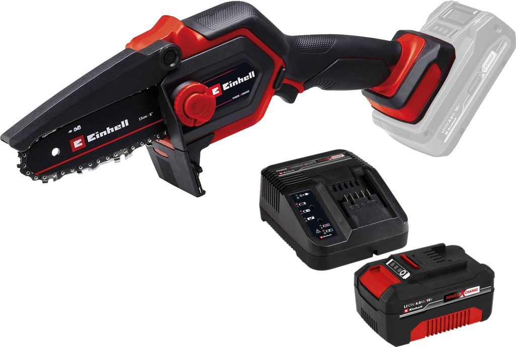 EINHELL Akku-Astkettensäge GE-PS 18/15 Li BL Kit (1x 4,0 Produktbild 