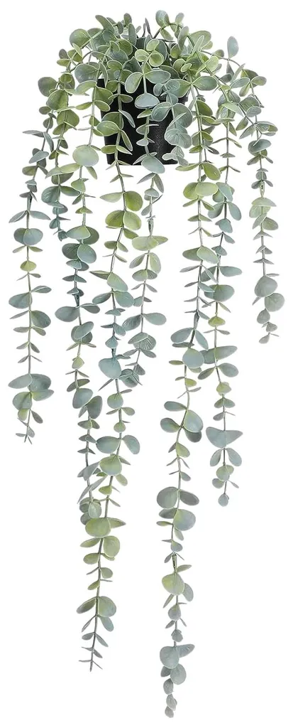Eucalyptus artificiel tombant de 80cm - Plante suspendue très réaliste