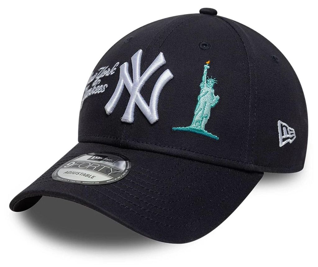 New Era MLB 9FORTY League Essential E-Frame Cap New York Yankees pastel green