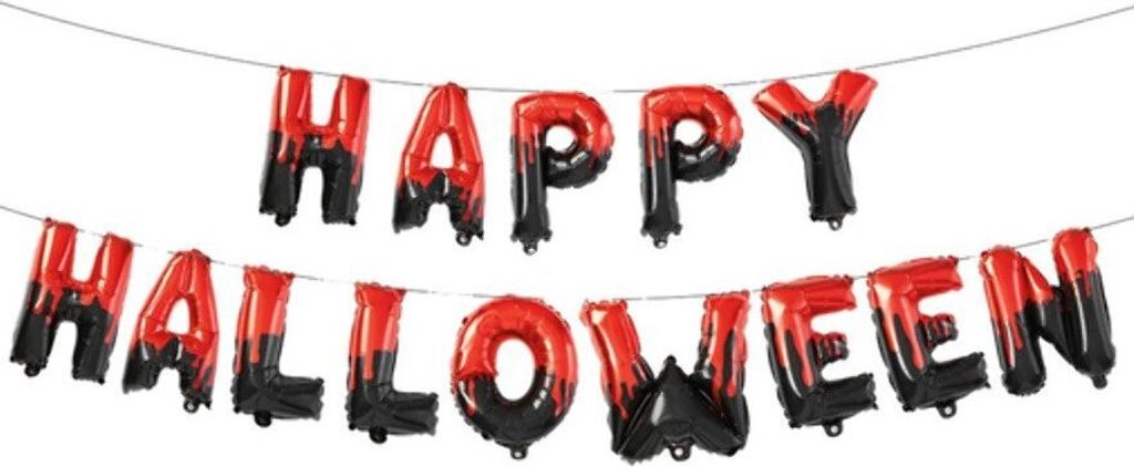 Happy Halloween Party Deko Folienballon Girlande Produktbild 