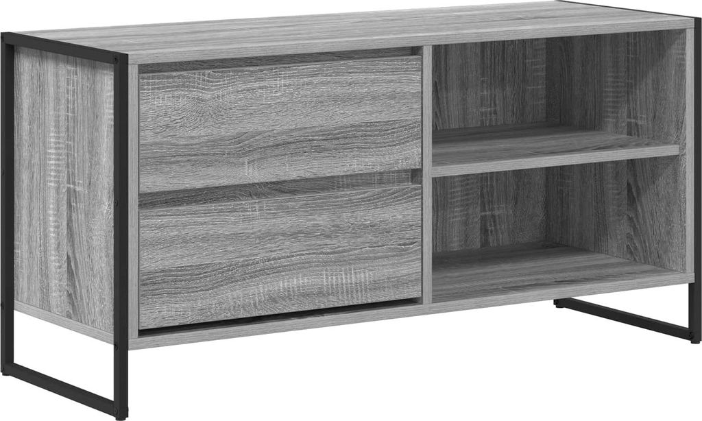 TV-Schränk Graues Sonoma 100 x 36 x 49,5 cm Holzwerkstoff