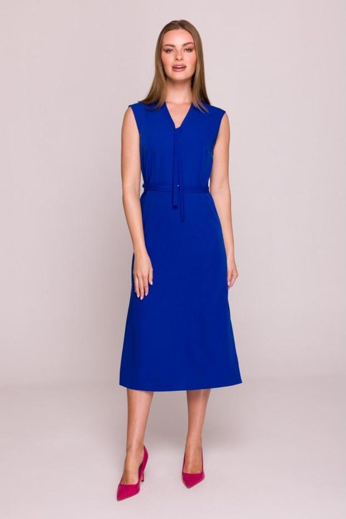 Stylove Midikleid für Frauen Lilliane S410 kornblumenblau S